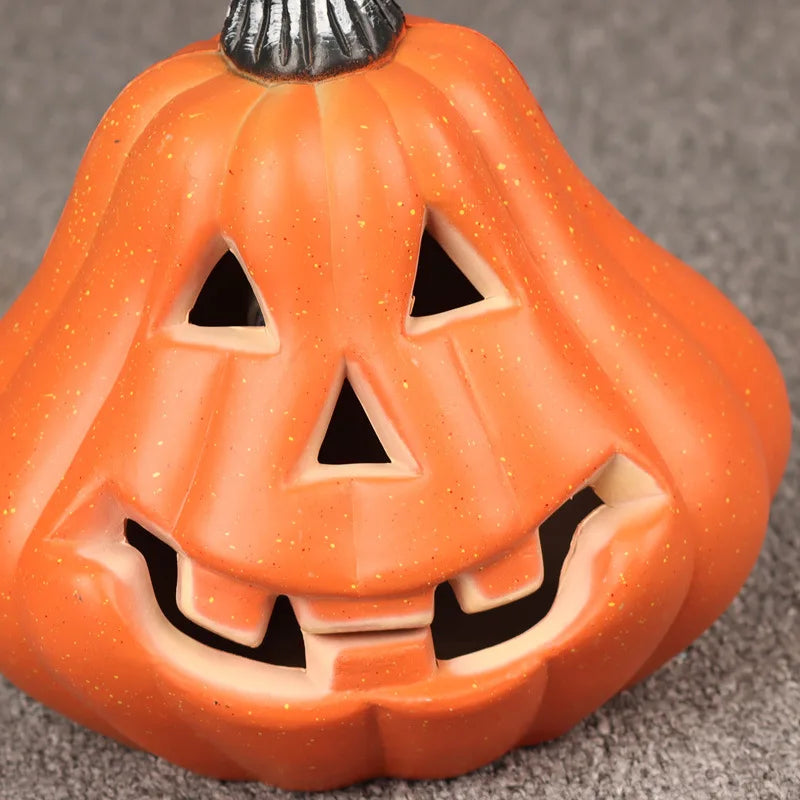 Halloween Pumpkin Led Lamp Lantern Decoration Jack-o Lantern Ghost Face Pumpkin Light Garden Outdoor Indoor Party Home Decor