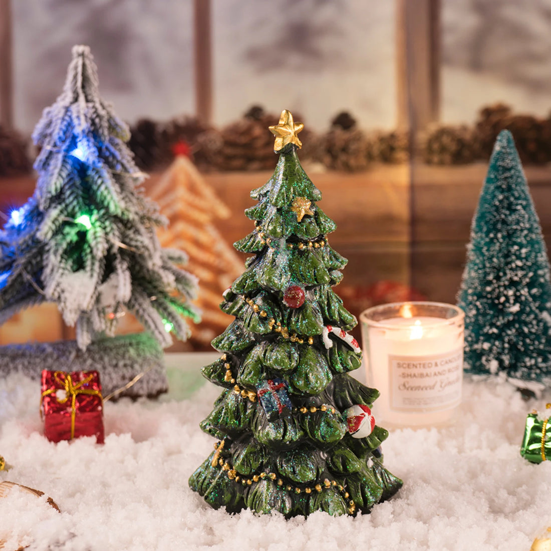Christmas Tree Desktop Decor - Tabletop Holiday Tree With For Home And Party Decoration Christmas Decorations DecoracióN Hogar