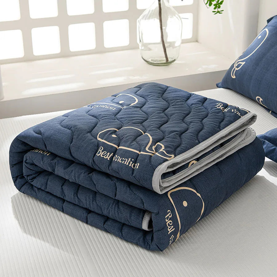 Super Soft Summer Quilt - Lightweight And Breathable Spring Thin Quilt With Animal Patterns, Queen Size, Air Conditioner Quilt