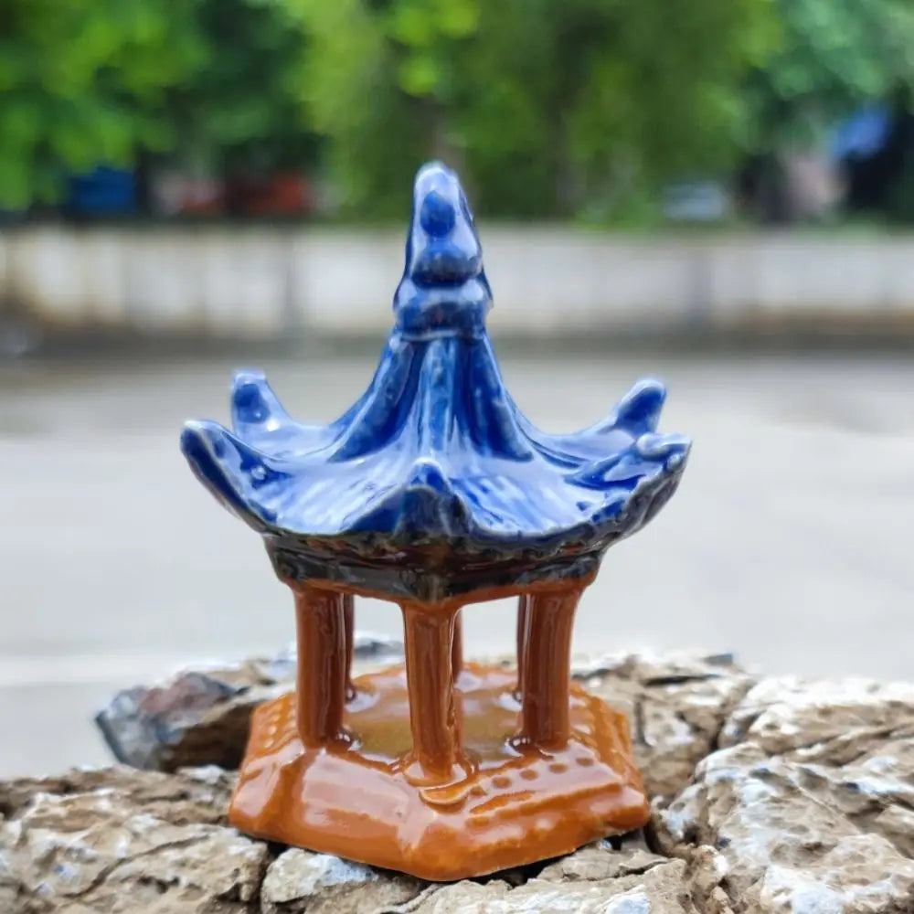 Chinese Classical Miniature Figurines, Color Ceramic Figures, Rockery Bonsai Aquarium, Landscape Decoration, Crafts Decor