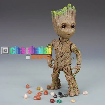 Hot Galaxy Guardians Collectible Toy  Action Figure Model Unassembled Handmade 1:1 Scale Boxed Small Tree Baby Figure