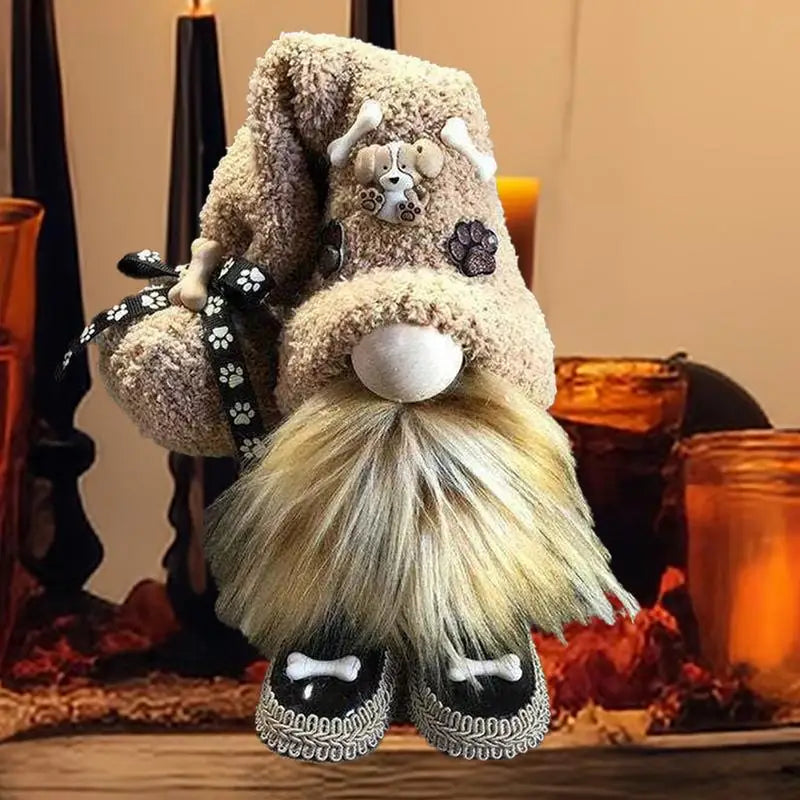 30cm Halloween Christmas Dwarf Doll Stuffed Gnomes Faceless Doll Swedish Tomte Plush Desktop Decor Cute Collectible Figurines