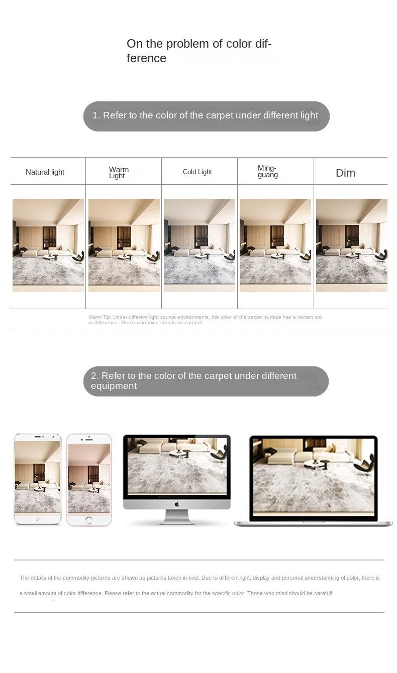 VIKAMA Children's Room Coal Ball Floor Mat, Study Chair, Desk, Study Room Swivel Chair, Computer Chair, Carpet, Home Decoration