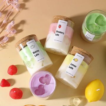 1pc Valentine's Day Aromatherapy Candle Simulation Coffee Cup Romantic Atmosphere Instagram Style Creative Gift Fragrance Wax