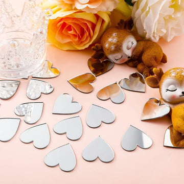 100pcs Diamond Round Mirror Stickers Acrylic Mirror Mosaic Tiles Bulk Self-adhesive DIY Craft Art Wall Door Home Decorations