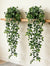 1/2 Piece Artificial Plant (Without Pot), Artificial Hanging Plant, Artificial Mandala Vine Hanging Plant, Green Plant Wall Frame, Suitable for Home, Living Room, Indoor and Outdoor Decoration, Suitable for Indoor, Outdoor, L