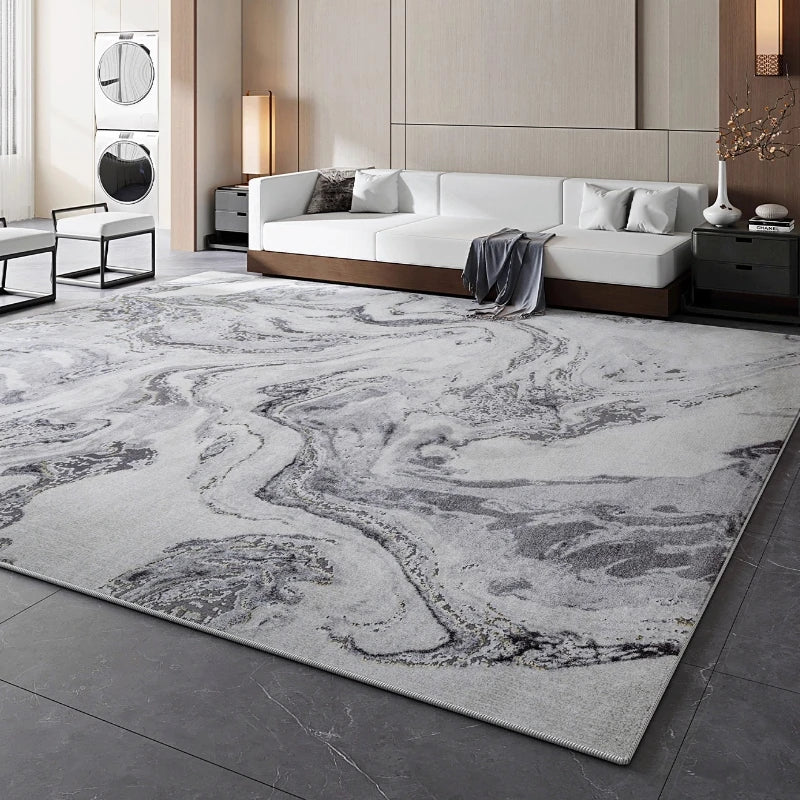 Modern Style Carpets for Living Room Light Luxury Bedroom Decor Large Carpet Fluffy Soft Lounge Floor Mat Thick Plush Study Rug