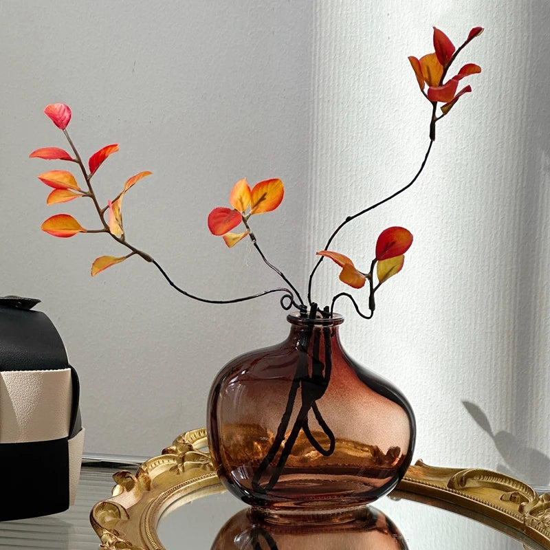 Irregular Glass Flower Vase Flower Bottle Vase for Decoration Plant Pot Hydroponic Terrarium Vases for Flowers Room Decor 화병