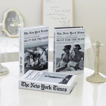 New Luxury Fake Books Home Decoration Remote Control Storage Box Coffee Table Fashion Living Room Home Decoration Accessories