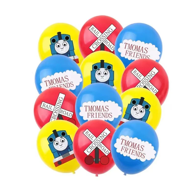 The Train T&Thomas Birthday Party Decoration Thomas Friend Party Supplies Plate Cup Toppers Balloon Baby Shower Kid Favor Gift