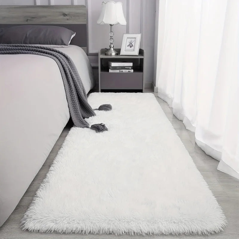 VIKAMALiving Room Rugs For Bedroom Home Decor in Multiple Colors Rugs  Ultra-Soft Plush Faux Durable & Machine Washable Hallway