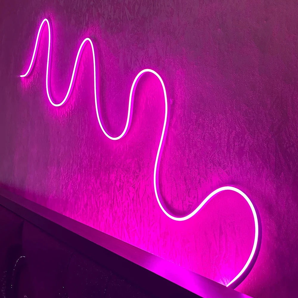 USB LED Neon Rope Lights, RGB Led Strip Lights with Remote, Color Changing Flexible Led Light Strip, Gaming 5V Neon Lights