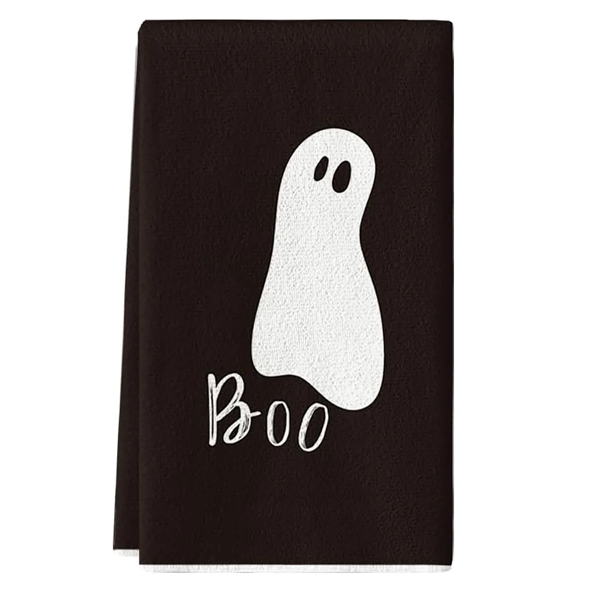 Boo Ghost Halloween Kitchen Towels Dish Towels Holiday Ultra Absorbent Drying Cloth Hand Towels home fall Halloween Decoration