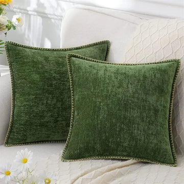 1PC Velvet Throw Pillow Cover Soft Solid Decorative Square Cushion Case for Sofa Bedroom Car Home Cozy Pillowcase Living Room