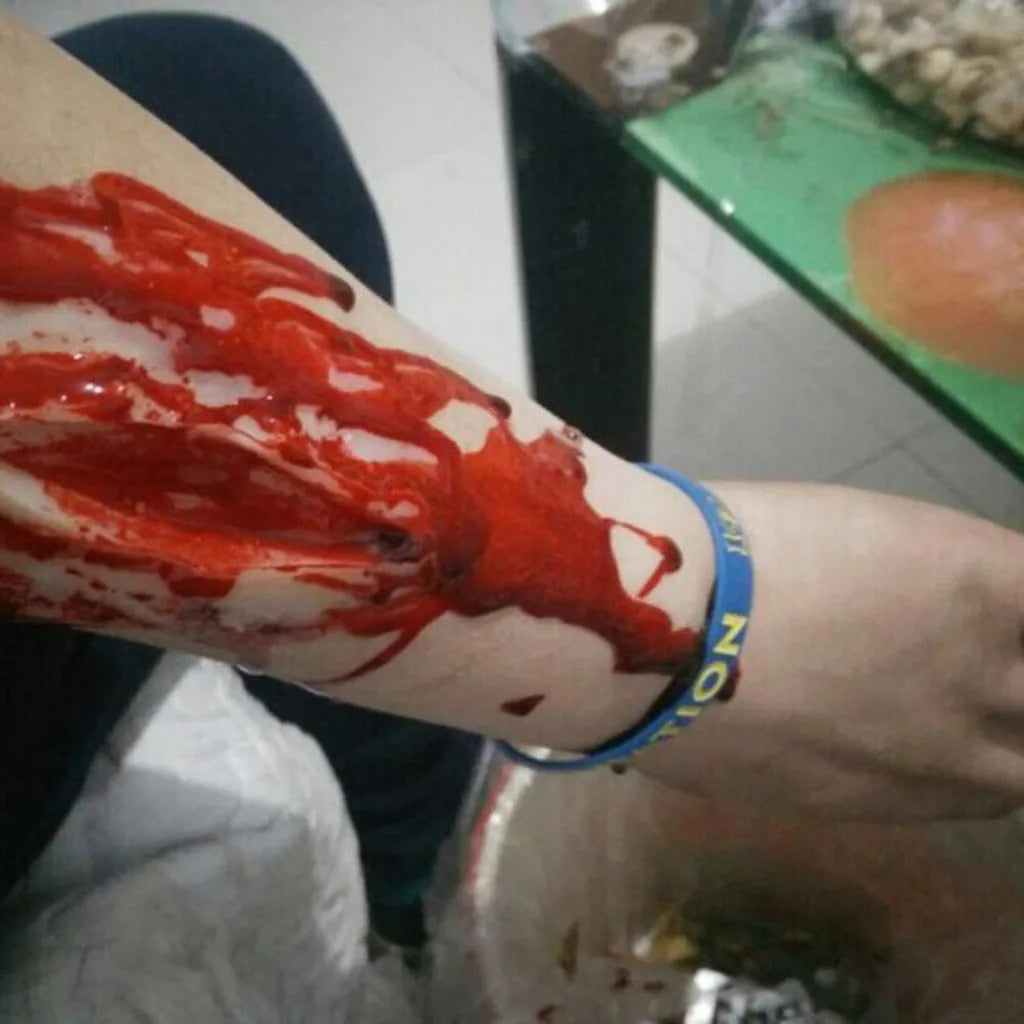 Halloween Emulation Fake Props Makeup Blood 100ml Blood Whole Cosplay Prank Props Makeup Person Plasma Fake