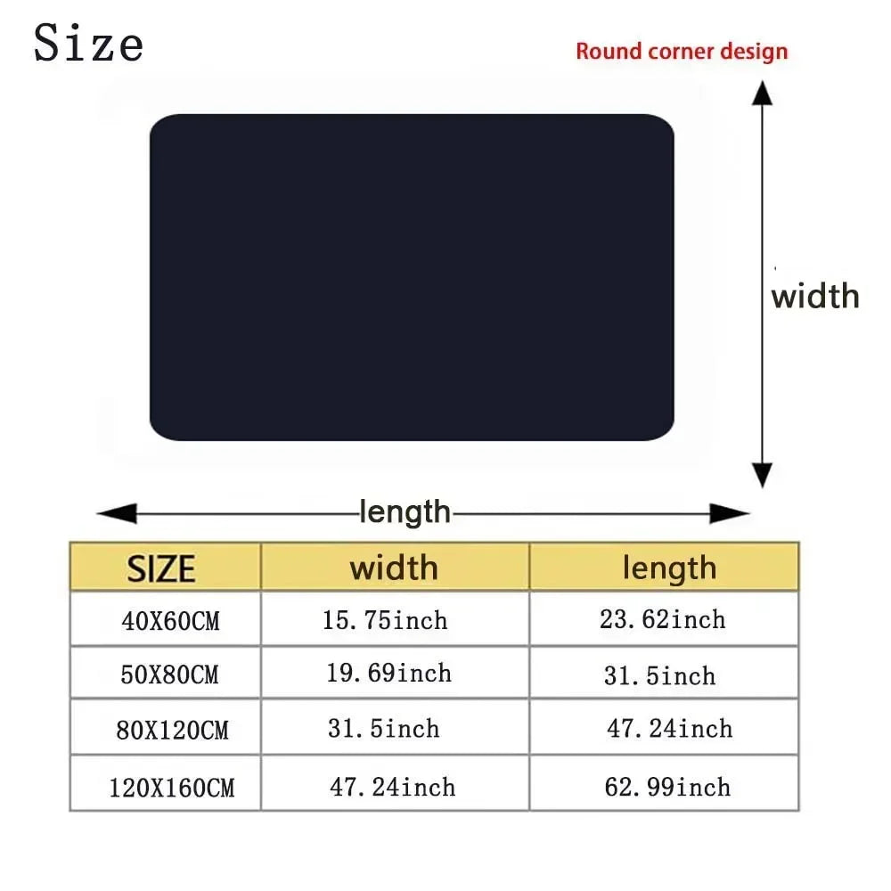 MINISO Disney Pink Minnie Mouse Print Carpet for Kids Bedroom Living Room NonSlip Rug Home Decor Gift Playful Baby Playmat Gift